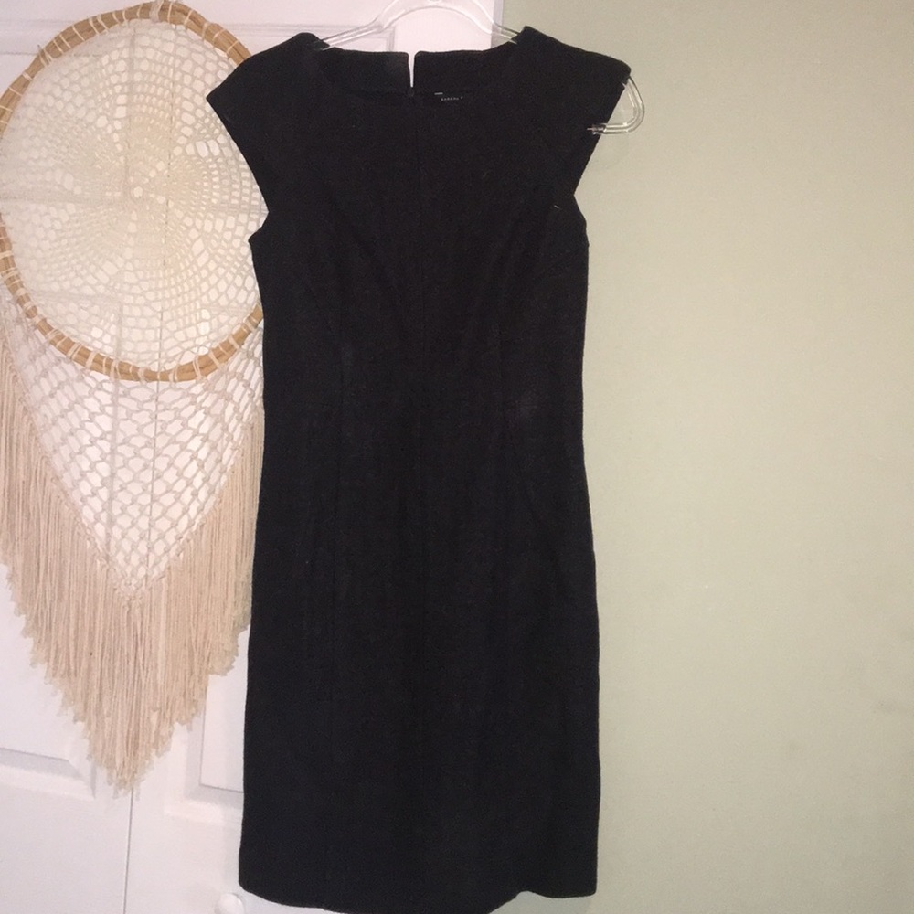Banana Republic Black wool work dress with tags